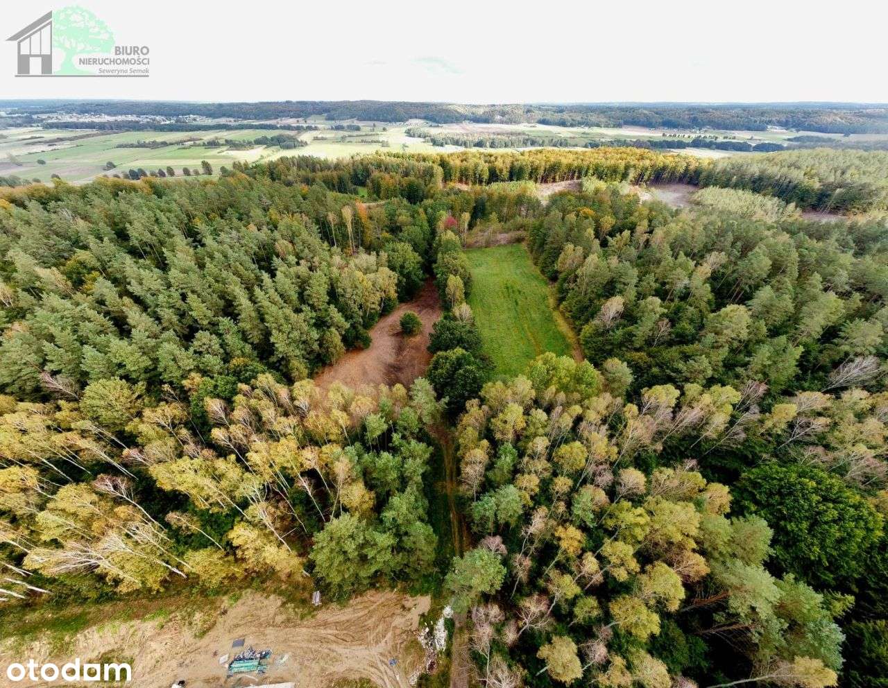 Duża działka siedliskowa 4600 m2 Strzebielino Wyb.-6