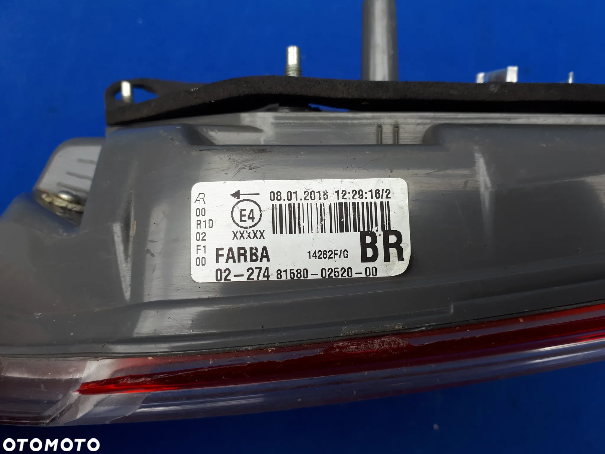 TOYOTA COROLLA E16 2013-2016 13- LAMPA TYLNA PRAWA - 9