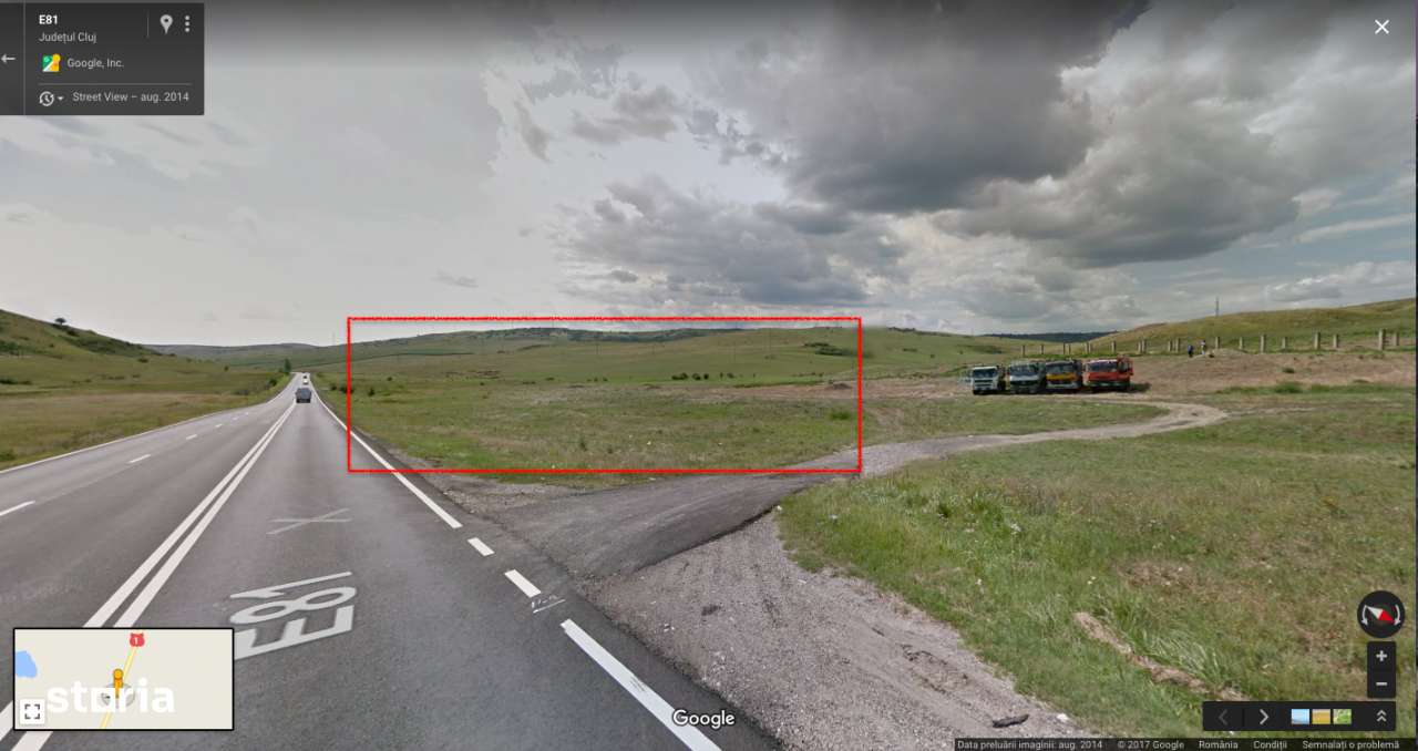 Teren Stejaris cu acces din E60 - COMISION 0% - Imagine principală: 1/1