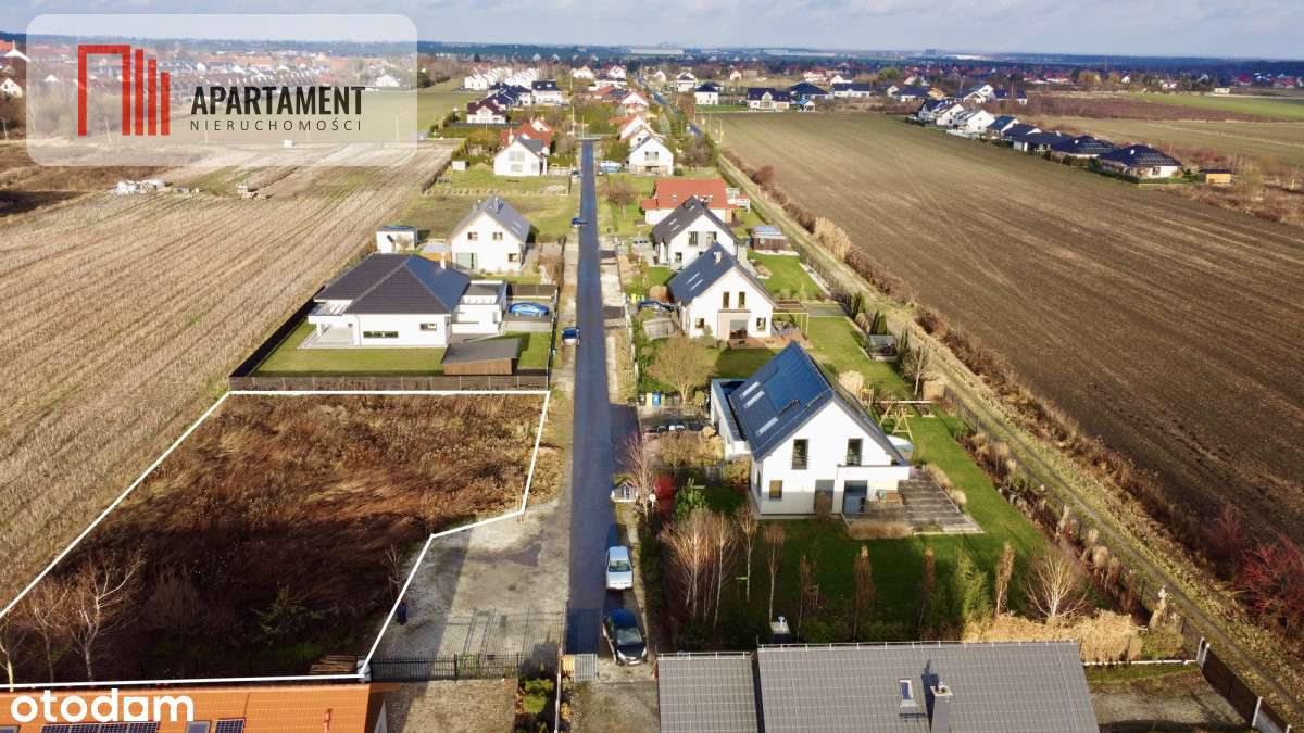 Lutynia ul. Malinowa! 10 ar! Gotowe media! - Pełny obrazek: 2/6