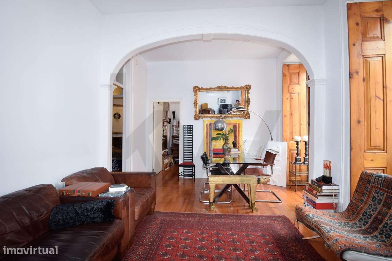 Apartamento T3+2 com terraço junto da Praça da Alegria - Grande imagem: 2/31