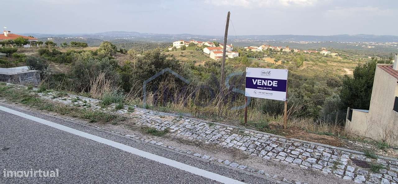 Terreno para construção com fantástica vista para a cidade de Tomar –-11