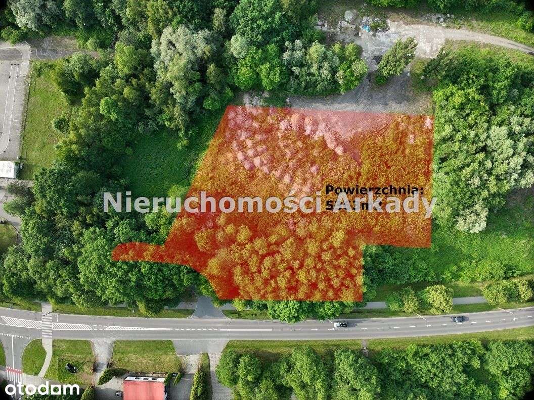 Działka usługowa w centrum !-3