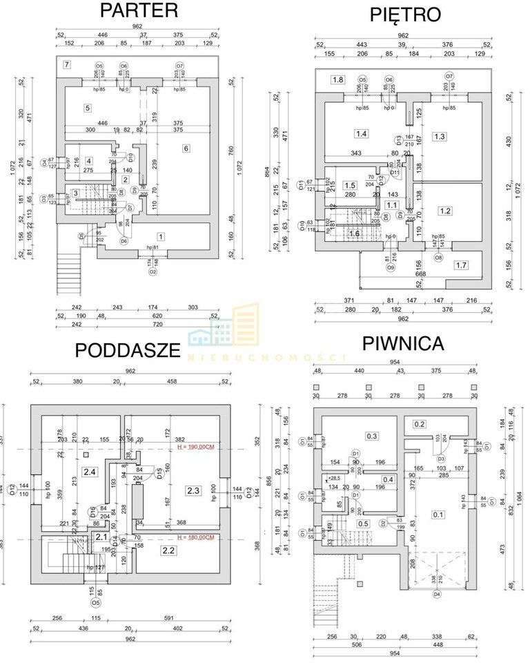 Dom 201m2+bud.usług. 280m2/działka 1600m2/Różan-18
