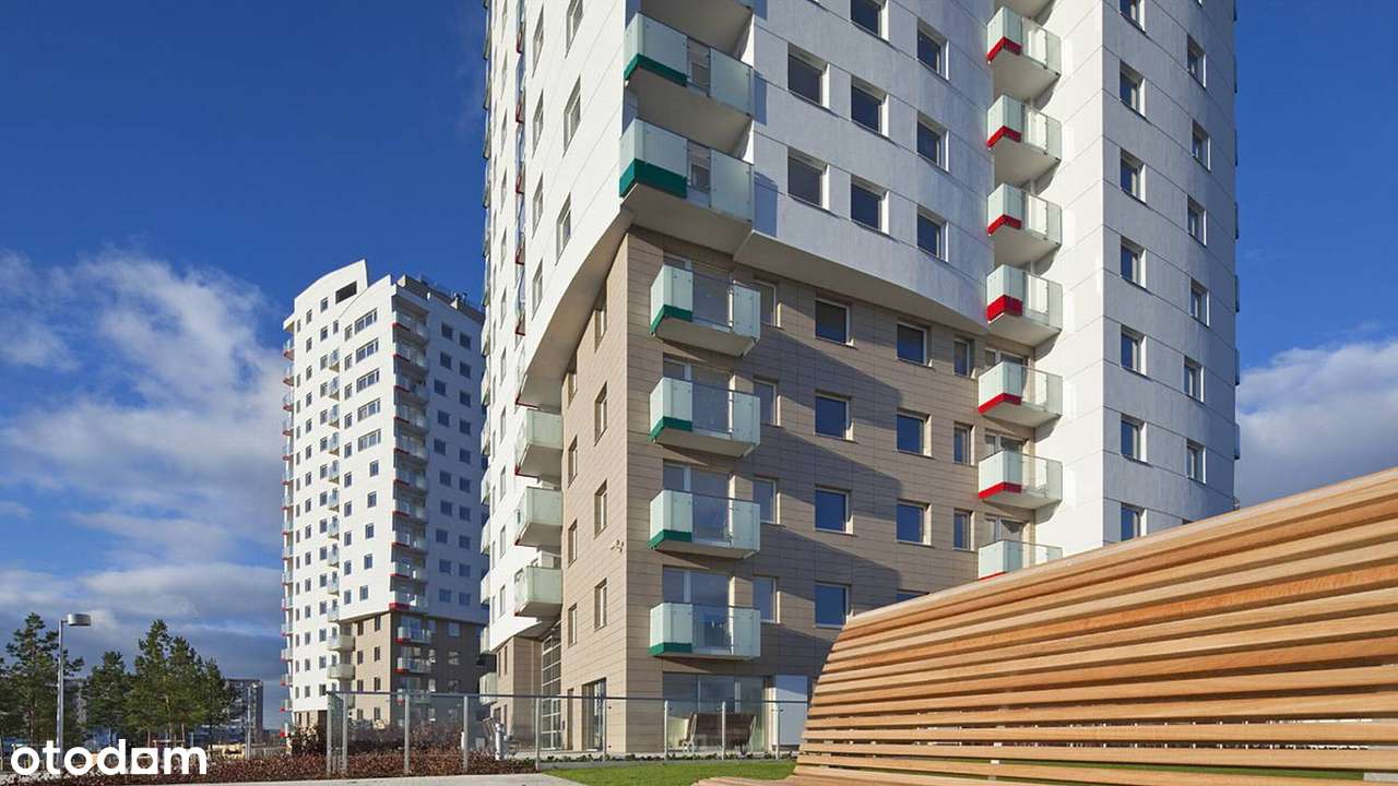 38,52 m2 Gdańsk Morena - 2 pokoje - 1 piętro - e. południowo-zachodnia-2