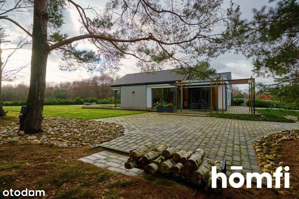 Nowoczesny dom pod lasem w Dolinie Baryczy - Pełny obrazek: 4/20