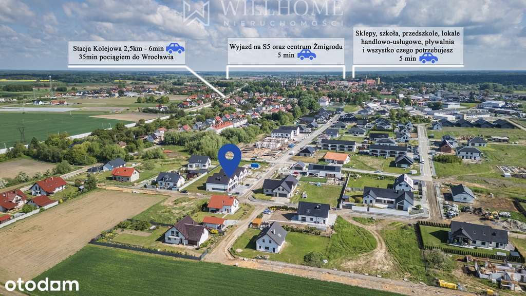 Domy w zabudowie bliźniaczej - Osiedle Wrzosowe-19