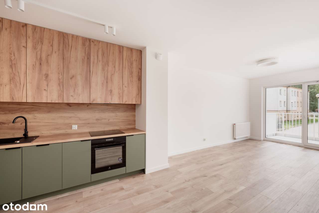 46,35m² z wykończoną łazienką i kuchnią + miejsce postojowe-3