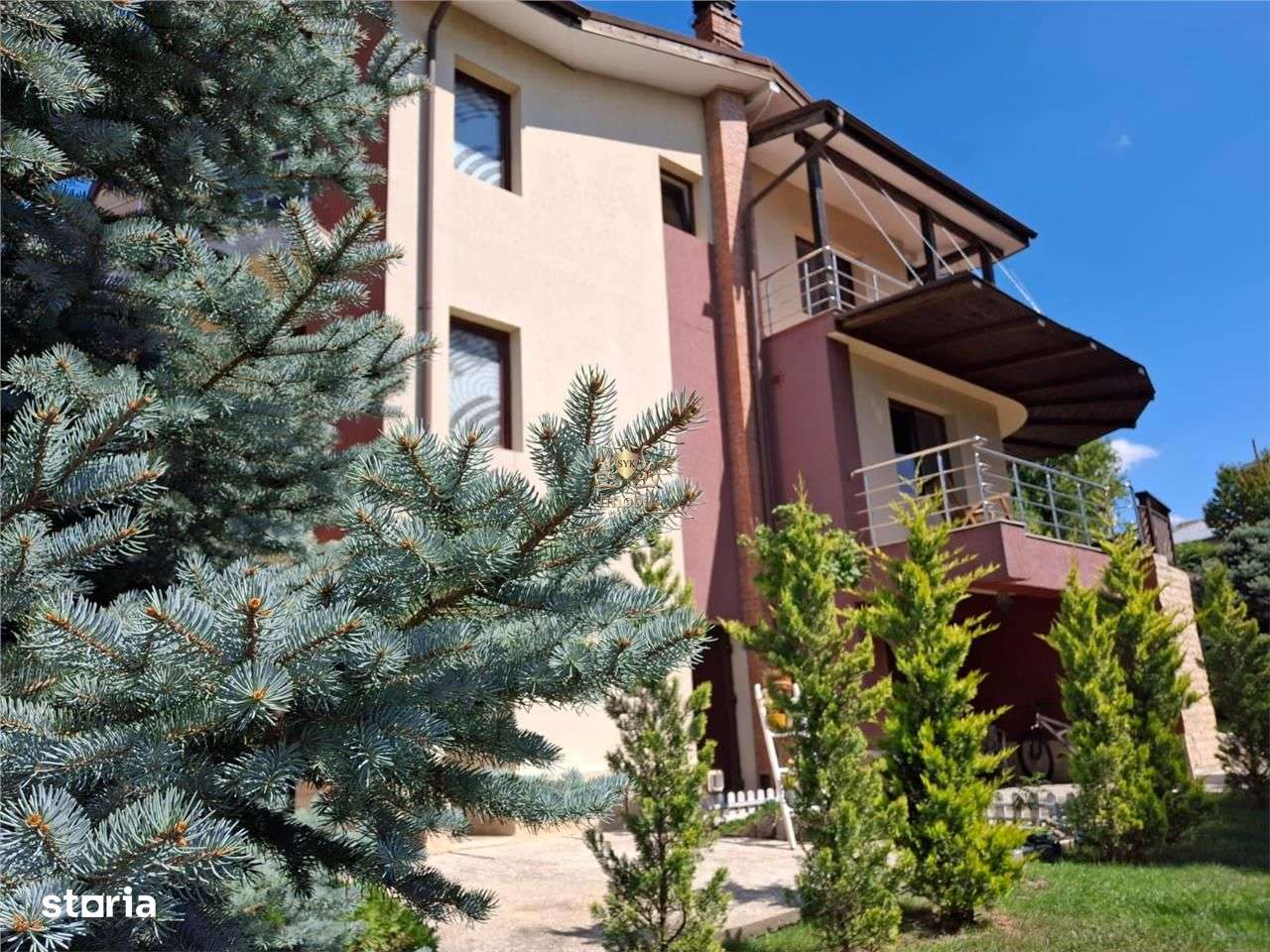 Vila eleganta -  proiect deosebit crama garaj sala de fitnes foisor si-6