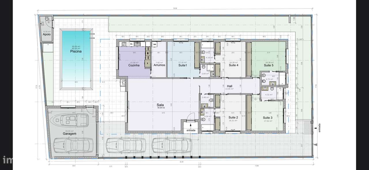 Moradia Térrea de Luxo T5 - Com piscina - Azeitão-10