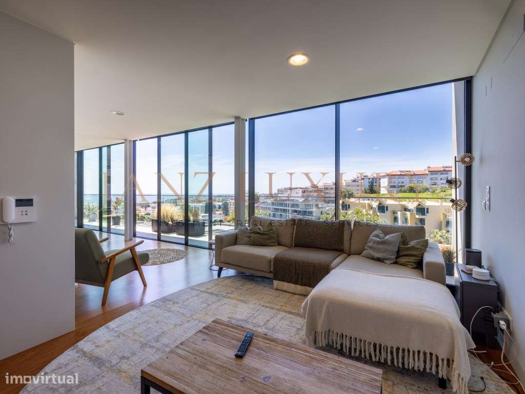 Moradia T4 Contemporânea com Vista Mar Total e Rooftop | Paço de Arcos-6