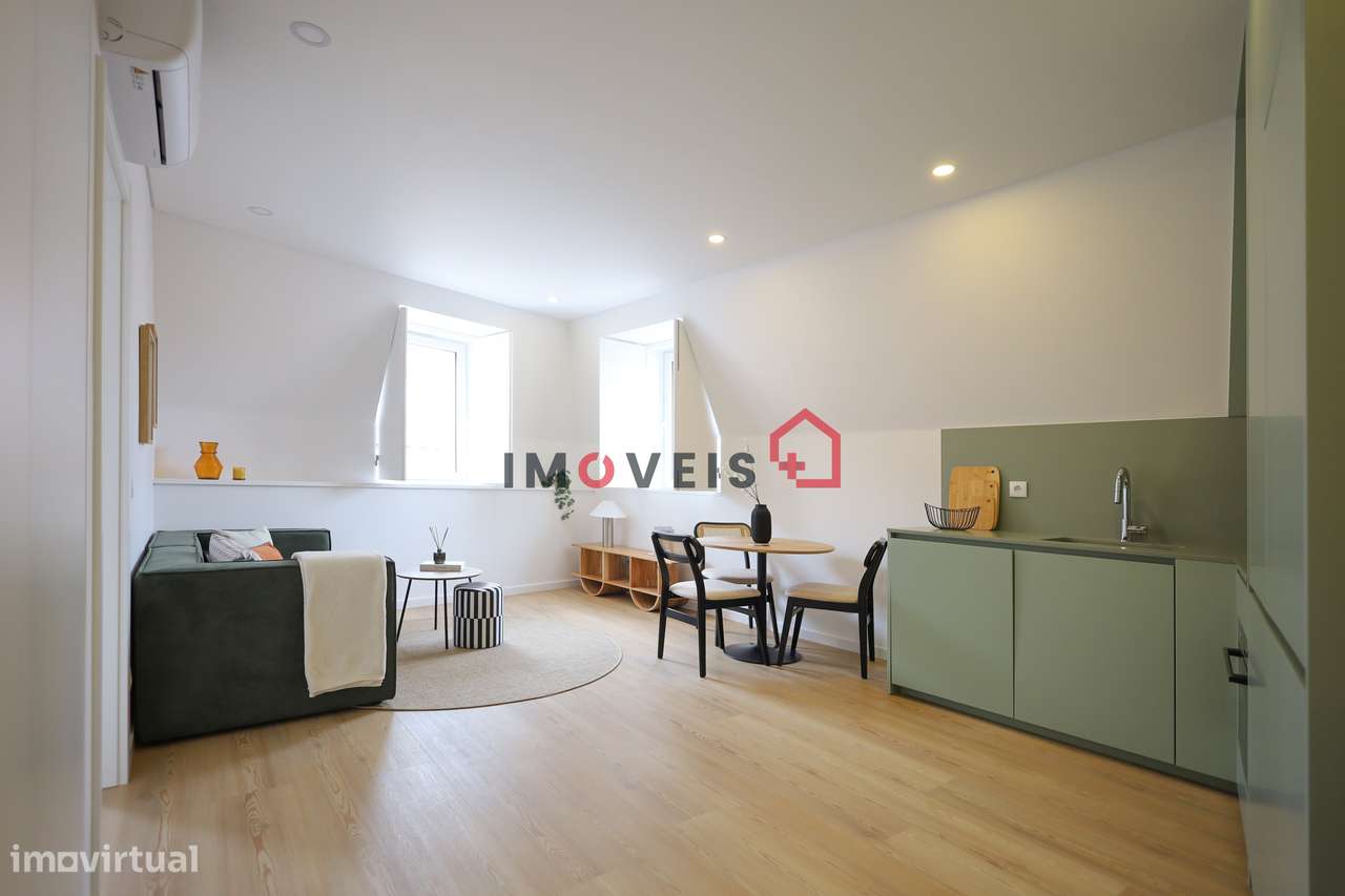 Apartamento T1 Novo - Centro Histórico de Leiria - Grande imagem: 2/13