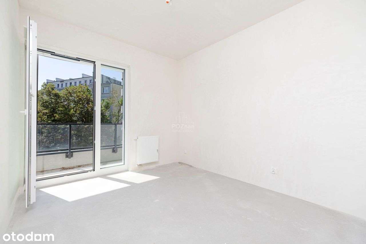 3 pok, duży balkon 13m2, Marcelińska 18-9