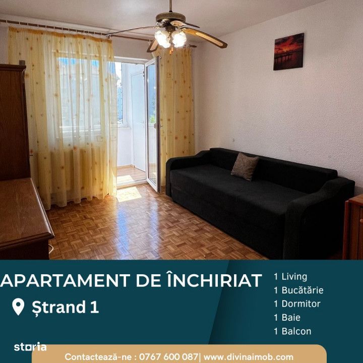 Apartament de inchiriat, 2 camere, Ștrand I