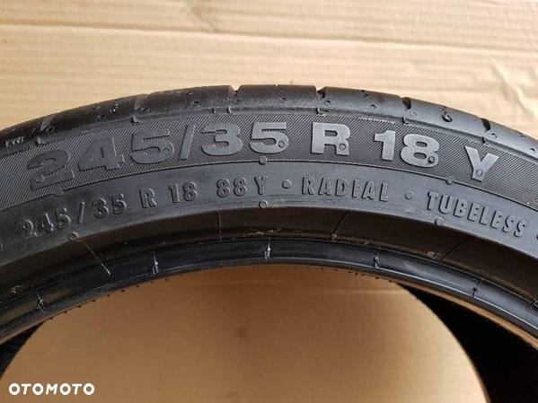 1 sztuka Opona lato 245/35R18 88Y Continental Conti Sport Contact 5ssr - 4