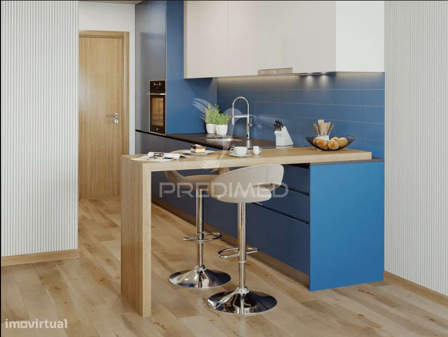 Apartamento T2 com suite, varanda e lugar de garagem em Aveiro - Grande imagem: 5/7