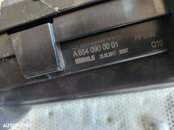 Carcasa Filtru Aer Mercedes GLC W253 X253 C Class E Class W205 W213 2.0 Cdi Motor 654.920 Cod A6540900001 Dezmembrez Mercedes Euro 6 Motor 654.920 - Dezmembrari Arad - 7