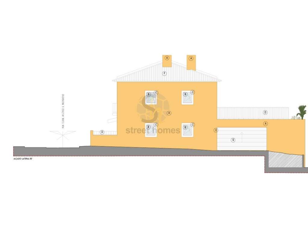 Moradia T3 Nova com vista rio e garagem no Caramão da Ajuda-30
