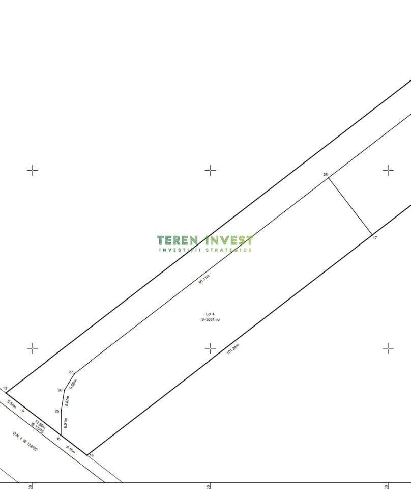 Vânzare teren industrial 2.000 mp Frumușani - Imagine principală: 3/4
