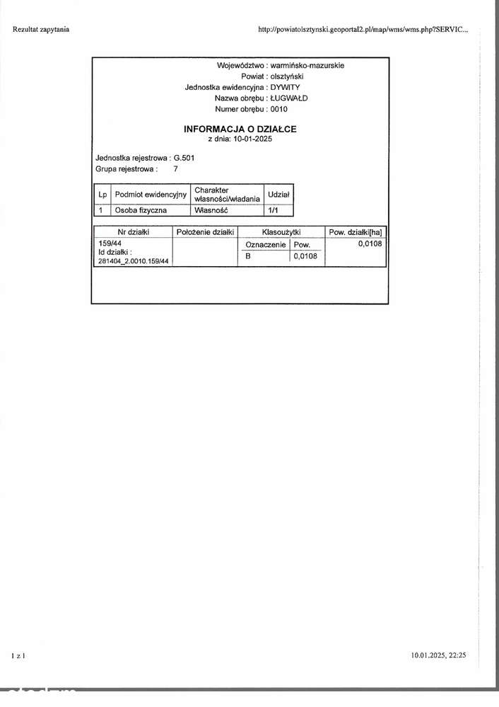 Syndyk sprzeda 4 działki o pow. 417 m2 w Ługwałdzie ul. Kopernika - Pełny obrazek: 4/10