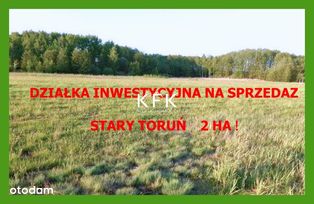 Stary Toruń - 2 Ha Dz Budowlanej - Inwesytyjcnie