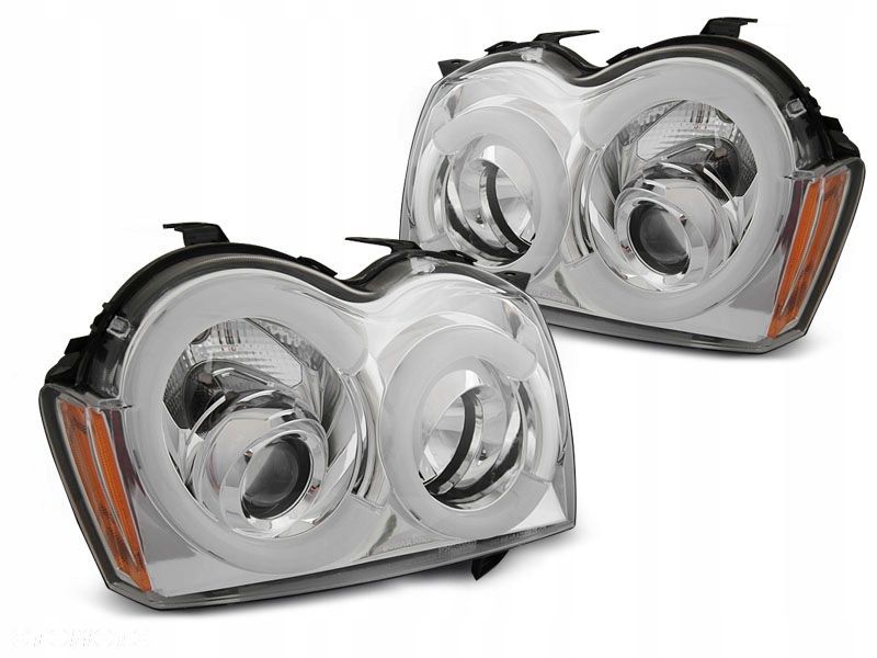 LAMPY JEEP GRAND CHEROKEE 05-08 CHROME TUBE LIGHT - 1