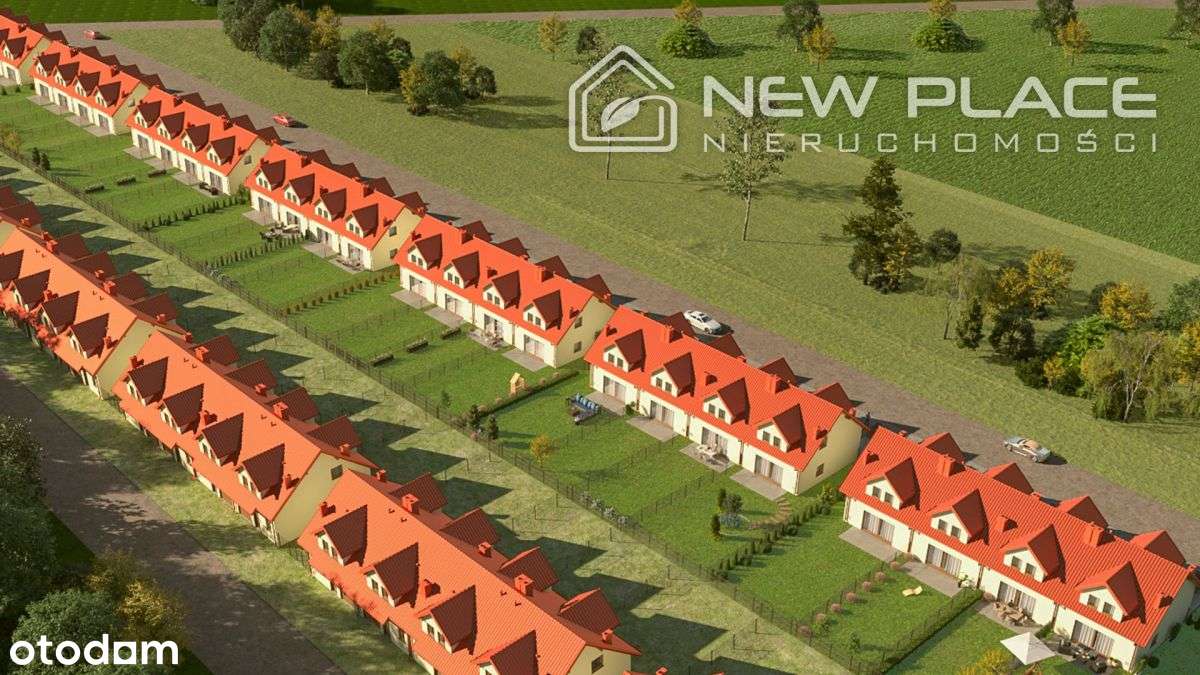 Przy lesie, szereg, Chwałowice, Jelcz-Laskowice - Pełny obrazek: 5/10