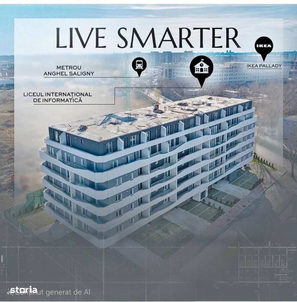 Apartament de 3 camere | 75 mp | et 5 | 10min de Metrou Anghel Saligny - Imagine principală: 2/7