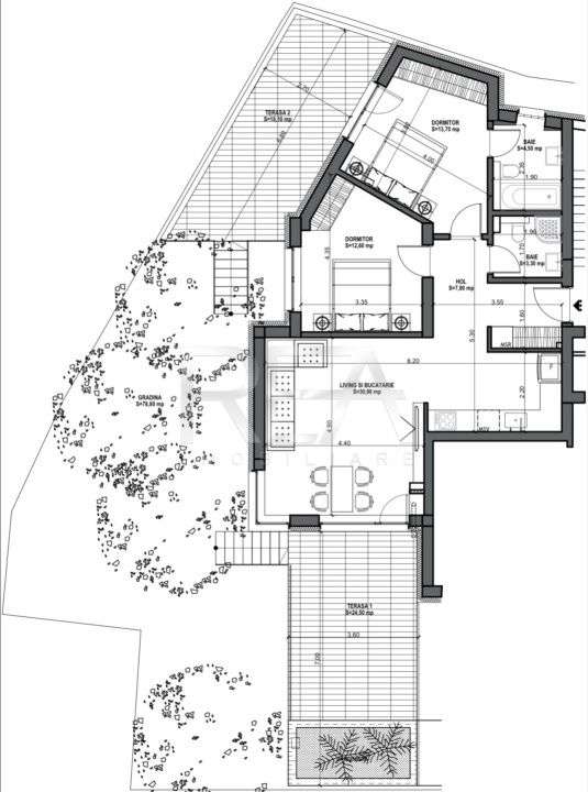3 camere cu gradina Ultracentral - Mosilor - Imagine principală: 4/15