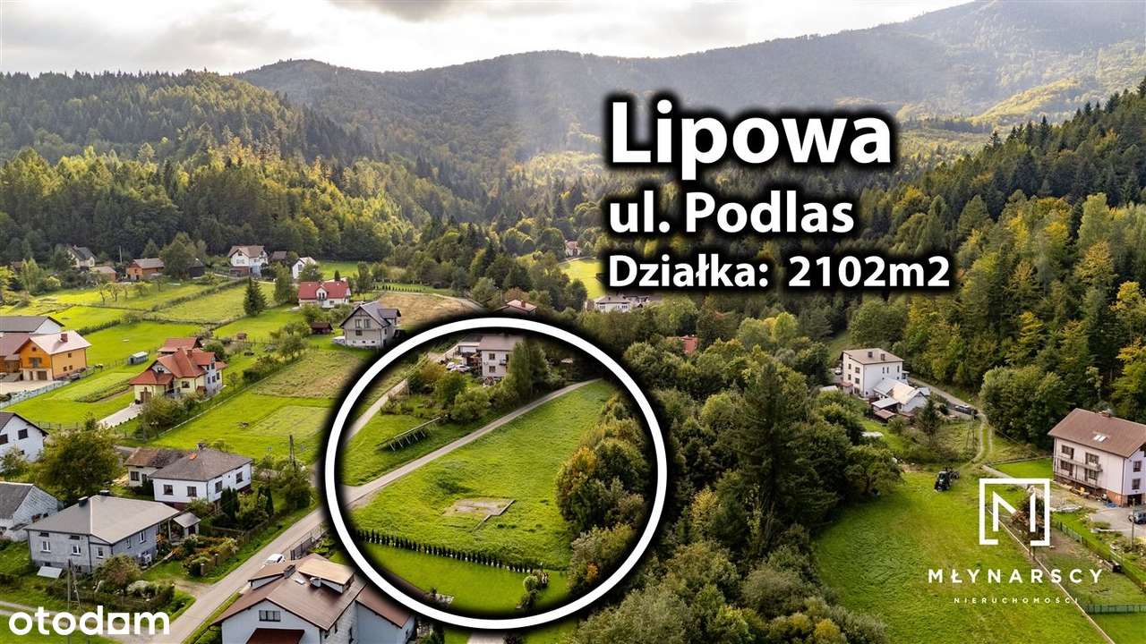 Widokowa działka budowlana z lasem | 21 a Lipowa-7