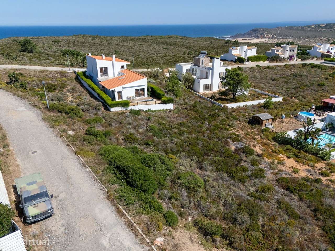 LOTE URBANIZADO PARA CONSTRUÇÃO, ESPARTAL, MONTE CLERÍGO - ALJEZUR - Grande imagem: 5/7