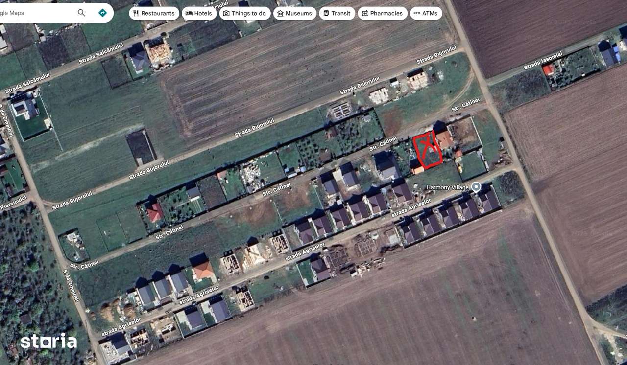 Vand teren intravilan - 515 mp in Sanpetru, Str. Catinei-0