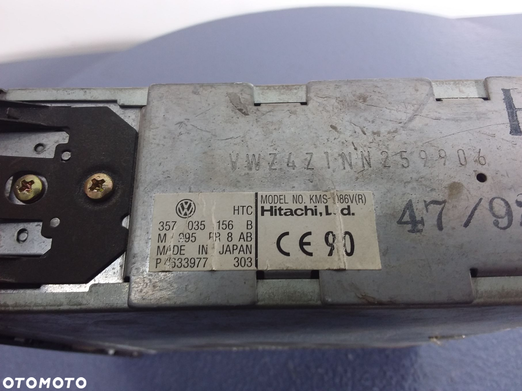 VW CARAVELLE T4 RADIO FABRYCZNE ALPHA 357035156B - 7