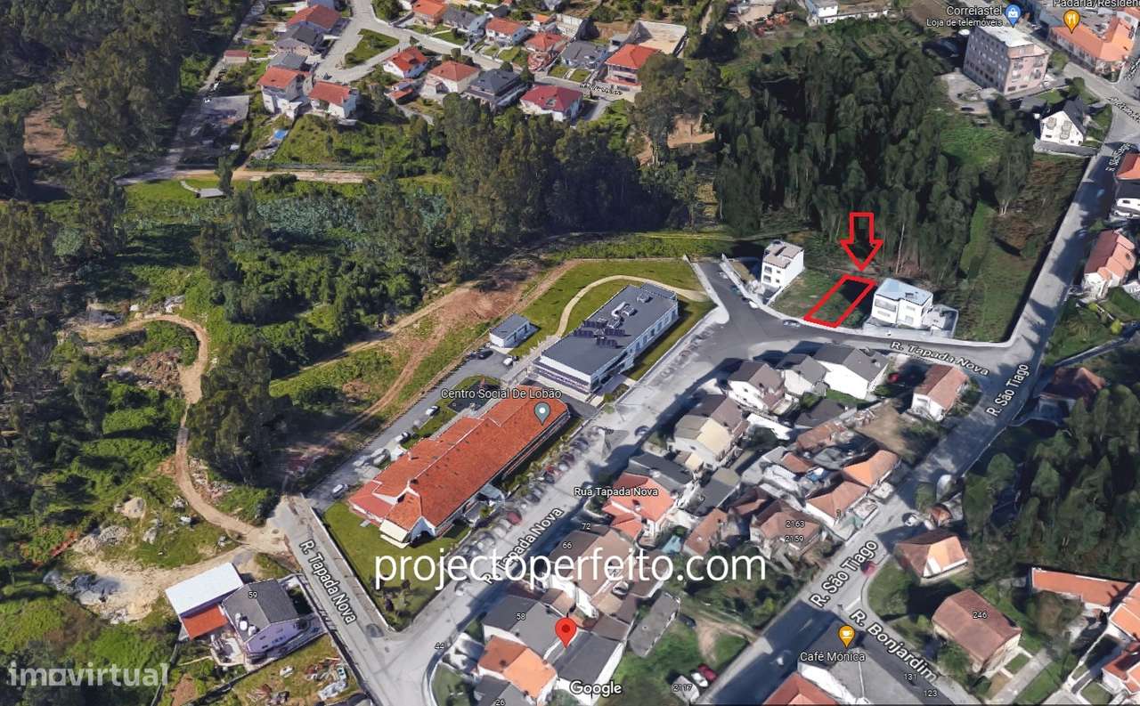 Terreno Urbano  Venda em Lobão, Gião, Louredo e Guisande,Santa Maria d - Grande imagem: 3/4
