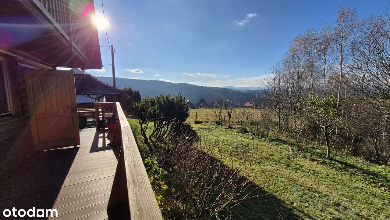 Dom z bali drewnianych ! okolice Zakliczyna, Paleśnicy !-4