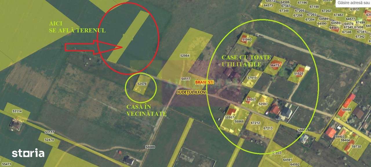 Teren pentru casă/case în Brănești pe strada Toporași - Imagine principală: 3/20