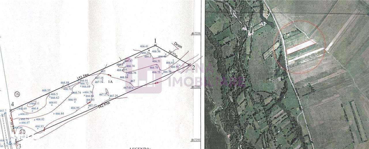 Teren intravilan 5.000 mp | Valea Avrigului | front dublu - Imagine principală: 2/4
