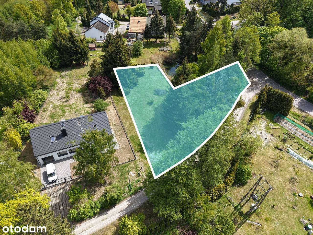 Działka budowlana na zacisznym i spokojnym osiedlu Rubno w Elblągu.-9