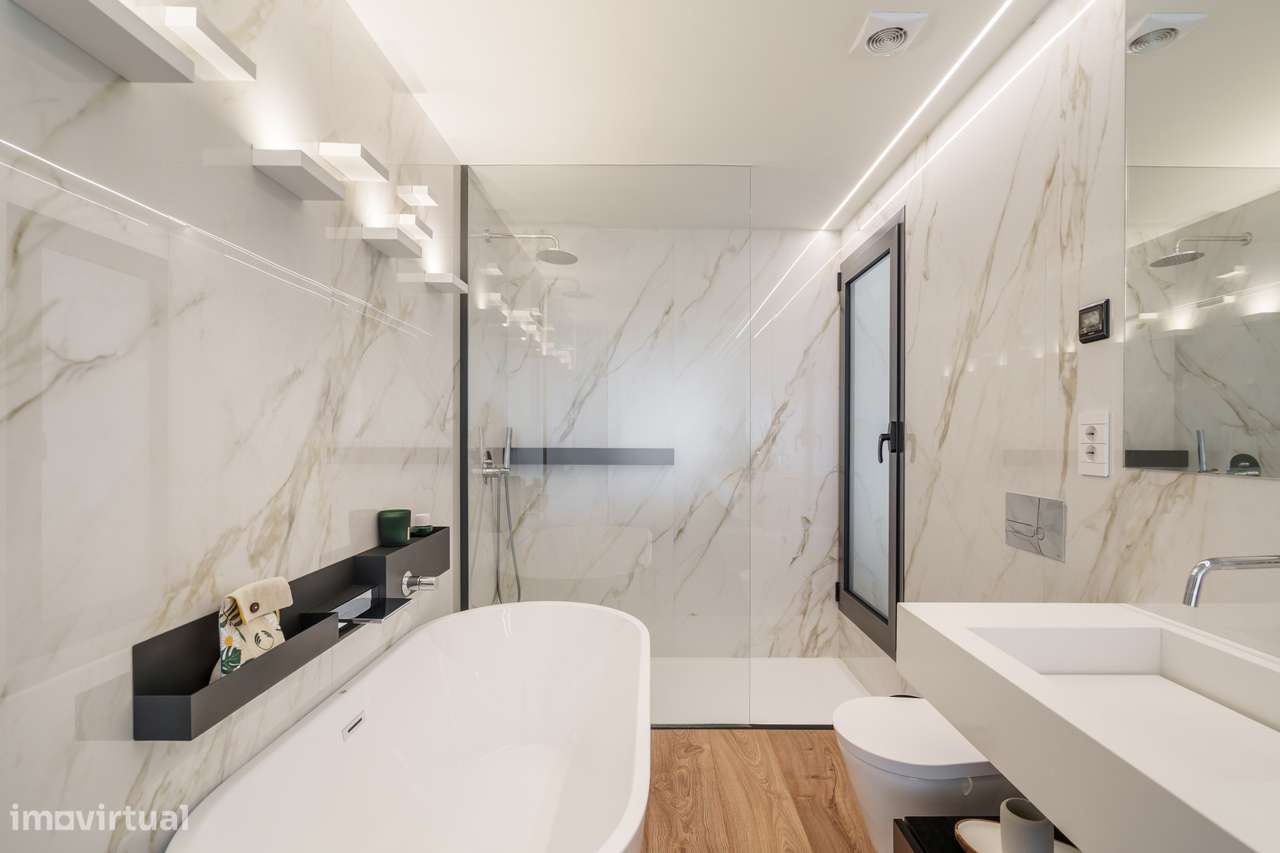 Elegante apartamento T3 em condomínio fechado na encosta do Bom Jesus-38