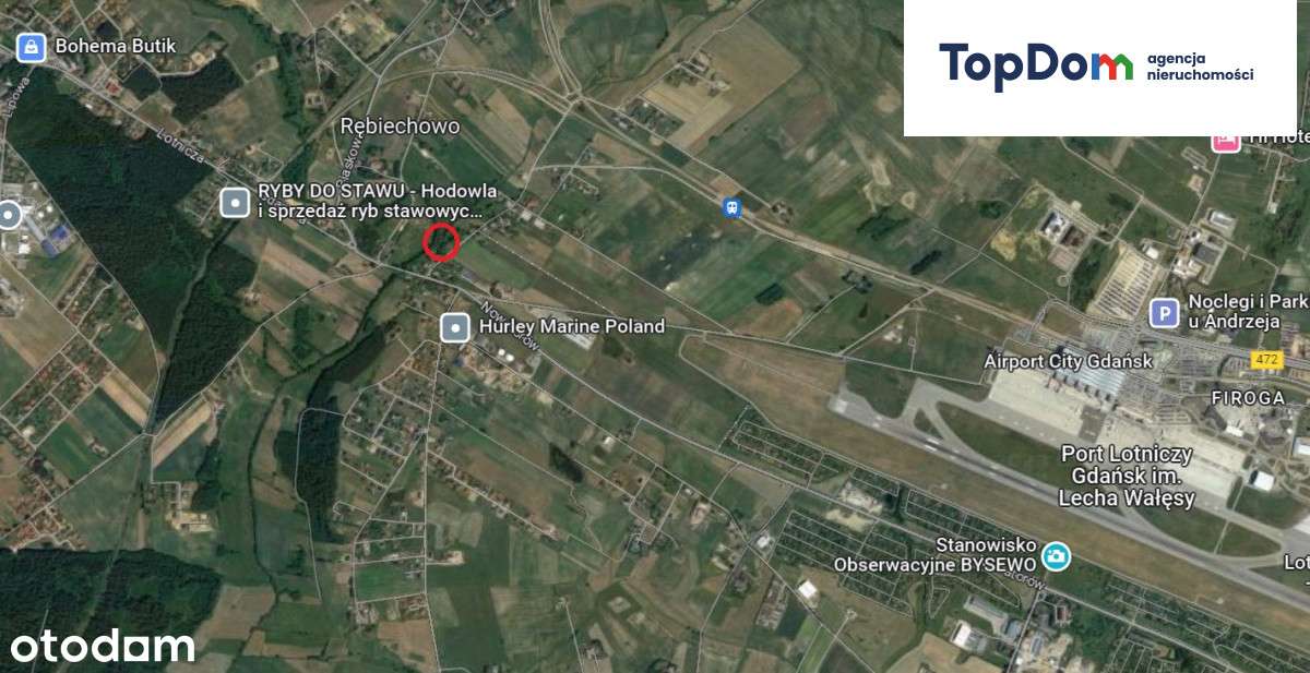 Działka inwestycyjna .Rębiechowo. - Pełny obrazek: 4/6