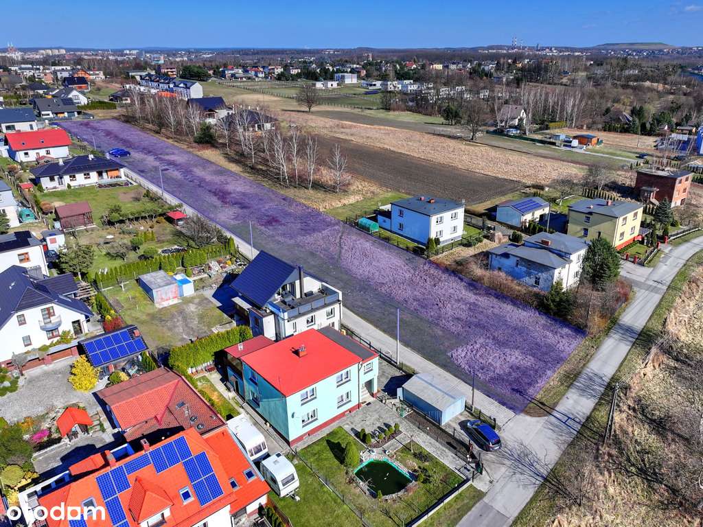 Duża działka budowlana. Rybnik Wrzosowa.-1