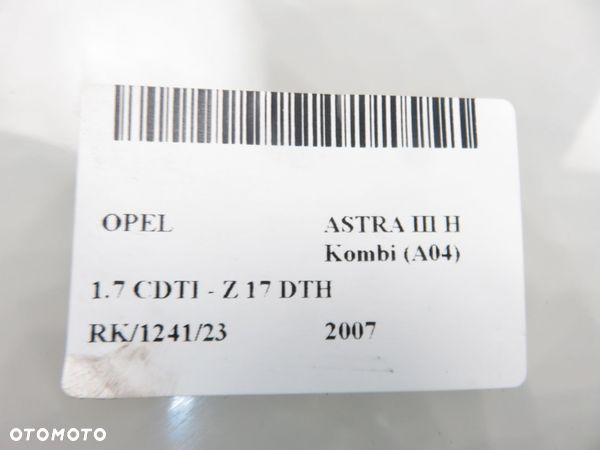 ATRAPA GRILL OPEL ASTRA H 13225775 - 1