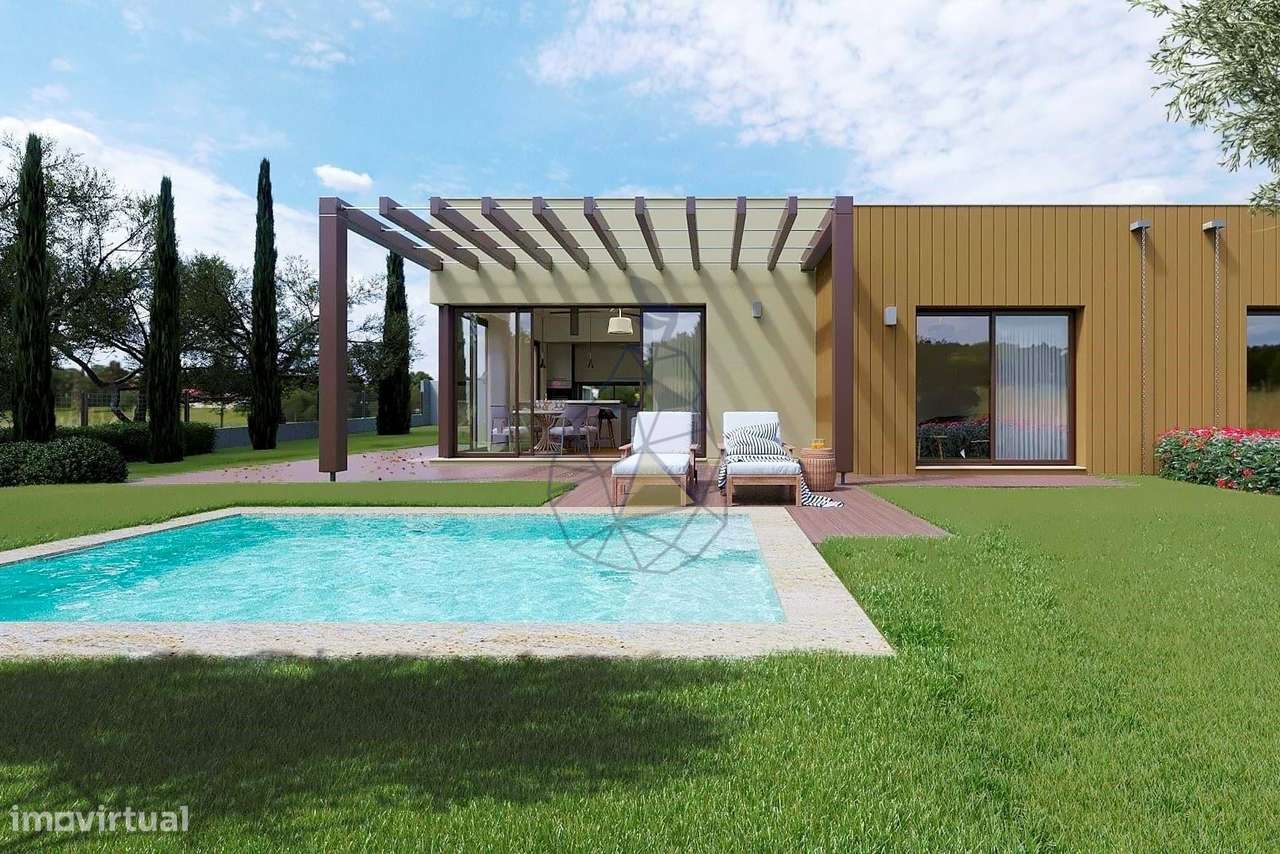 Moderna moradia em banda com piscina em construção em Silves - Grande imagem: 1/11