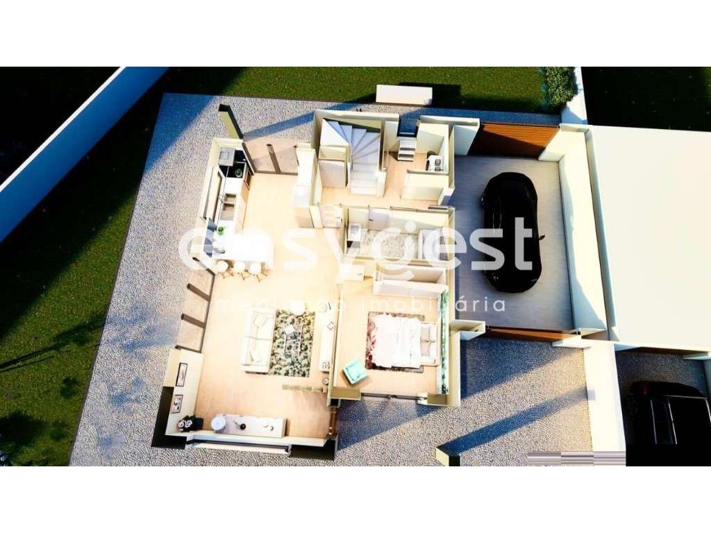 Moradia T3+1 com piscina zona Oeste - Lourinhã a 5 minutos praias - Grande imagem: 5/16