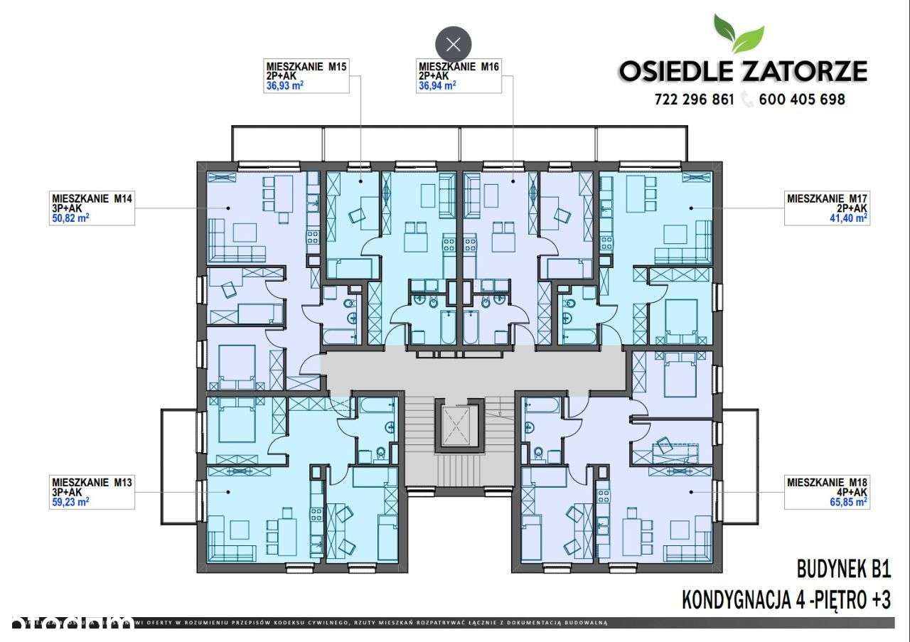 Nowa inwestycja 65m2 - Legnica, ul. Słubicka-1