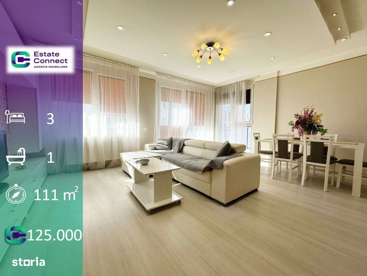 Apartament 3 camere - ARED KAUFLAND - Imagine principală: 1/8