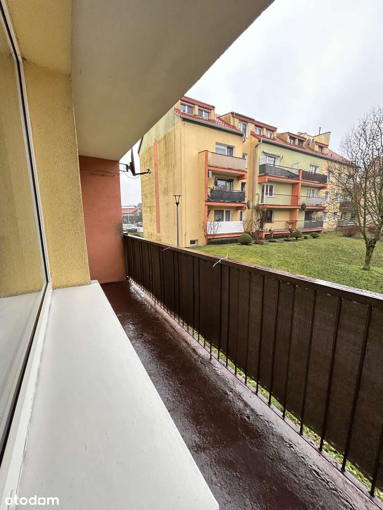 Na sprzedaż 2-pokojowe mieszkanie z dużym balkonem i piwnicą Parter-15