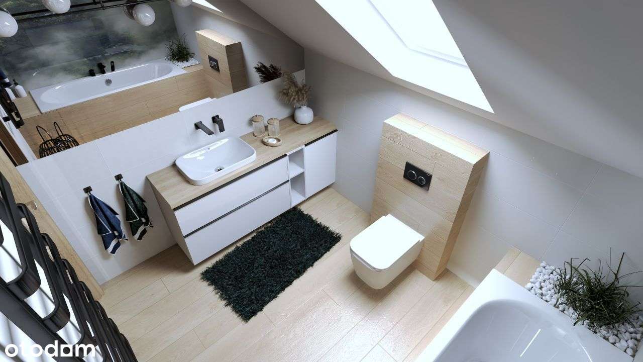 Ekonomiczny dom piętrowy w świetnej lokalizacji-17