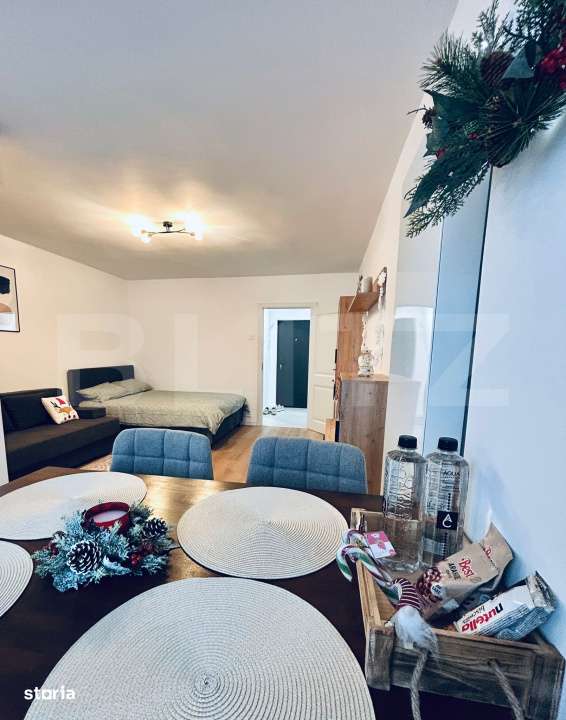 Garsoniera renovata si mobilata-utilata, 31 mp, Brazda lui Novac-1