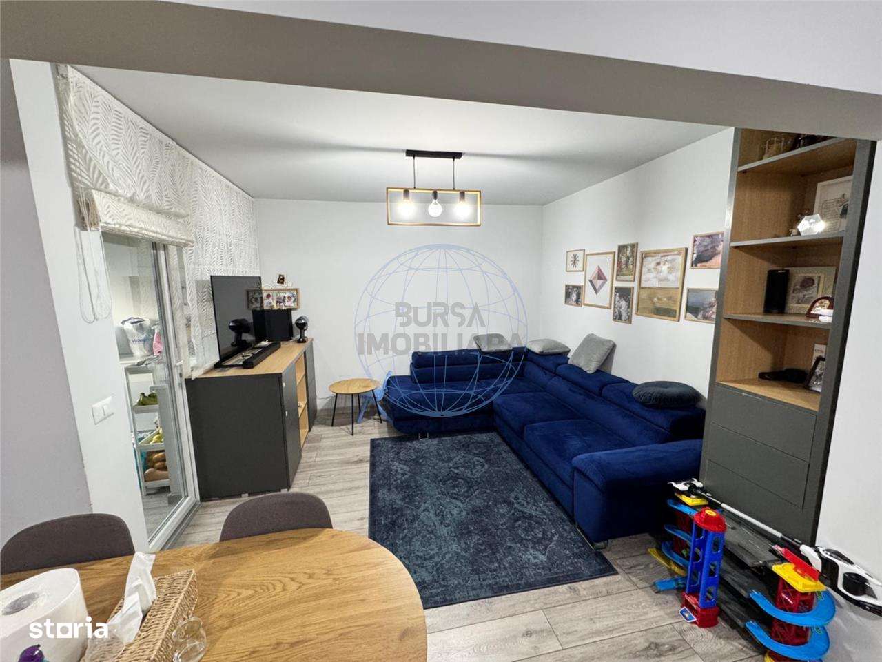 Apartament 3 camere,renovat si mobilat moder, etaj 1,  Stefan cel Mare - Imagine principală: 2/20